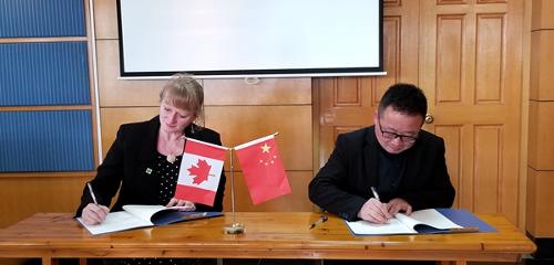 萨米特中学和瓯海区外国语学校初中分校结对